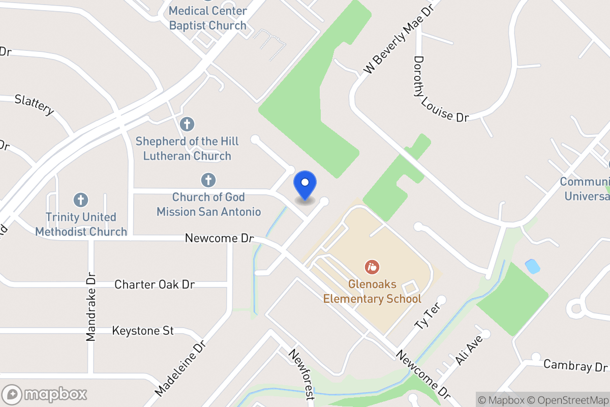Map of 6815  King Louis Dr