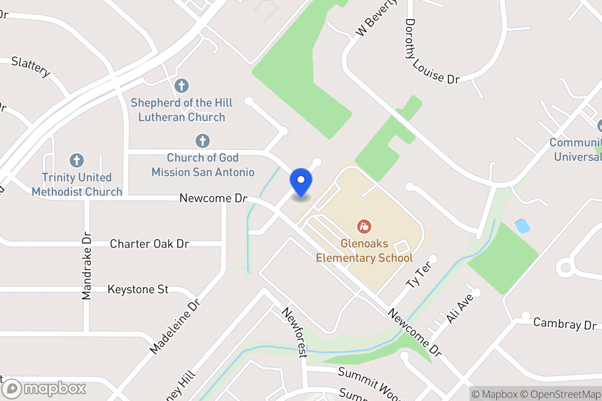 Map of 6806  King Louis Dr