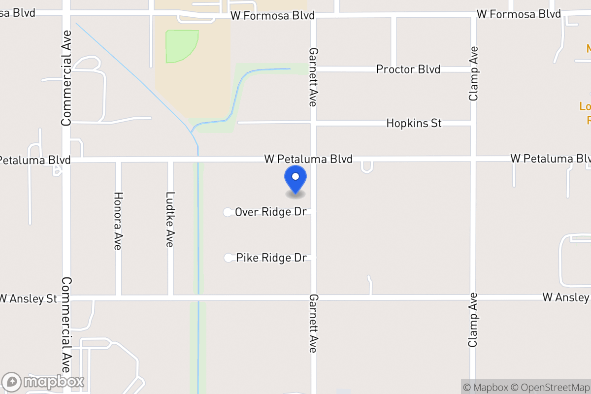 Map of 507  Overridge Dr