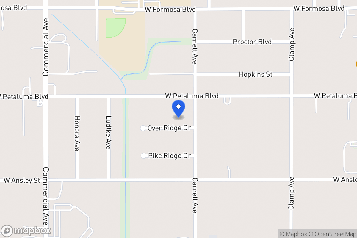 Map of 511  Overridge Dr