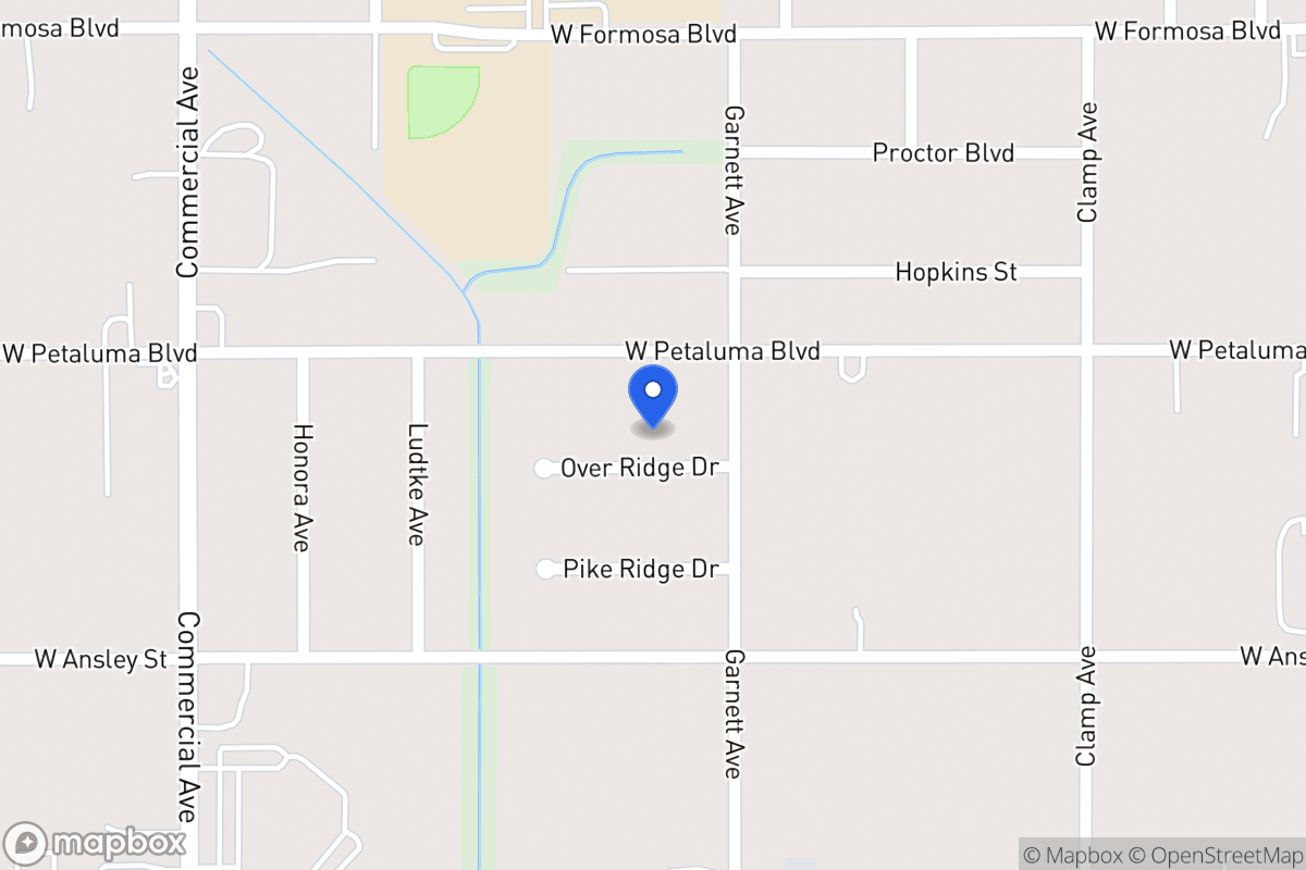 Map of 515  Overridge Dr