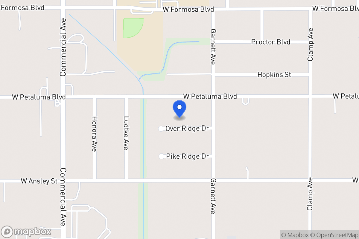 Map of 523  Overridge Dr