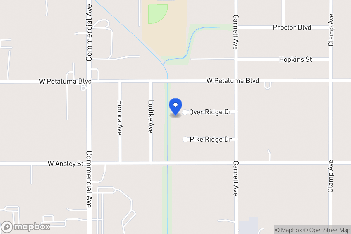 Map of 618  Overridge Dr