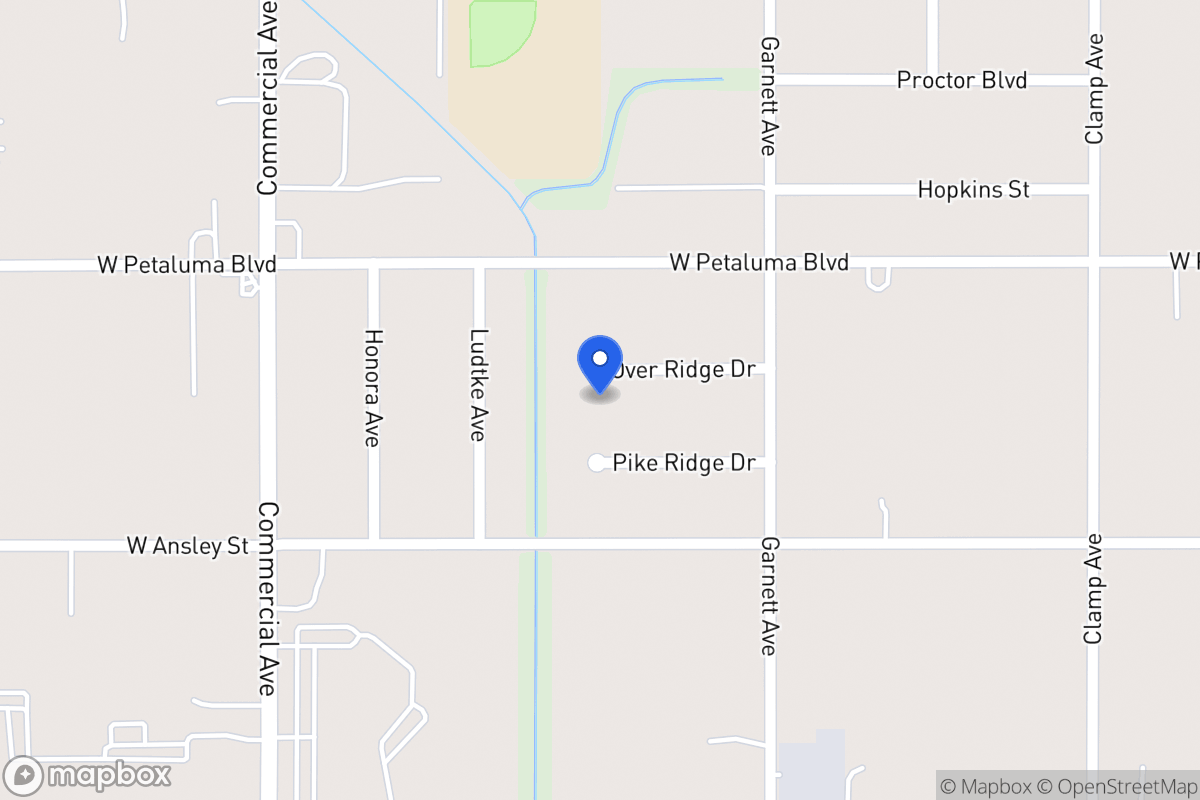 Map of 610  Overridge Dr