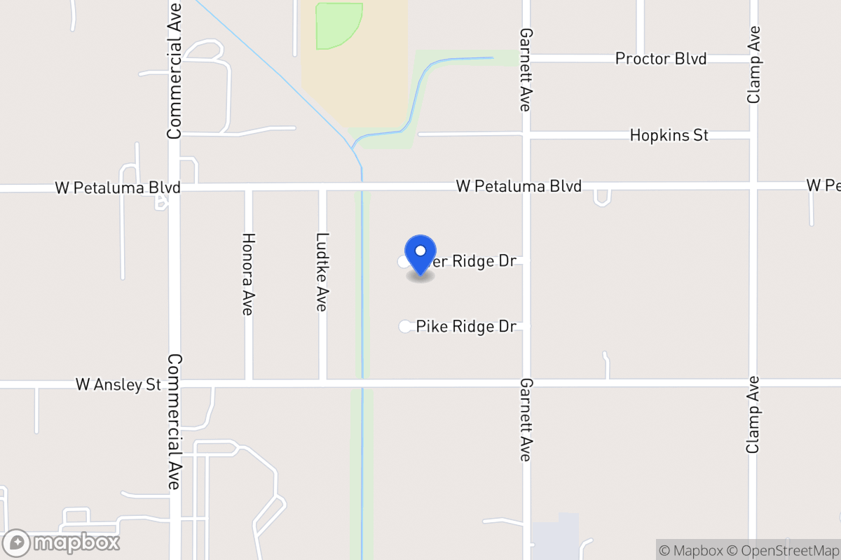 Map of 606  Overridge Dr