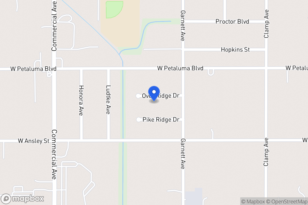 Map of 522  Overridge Dr