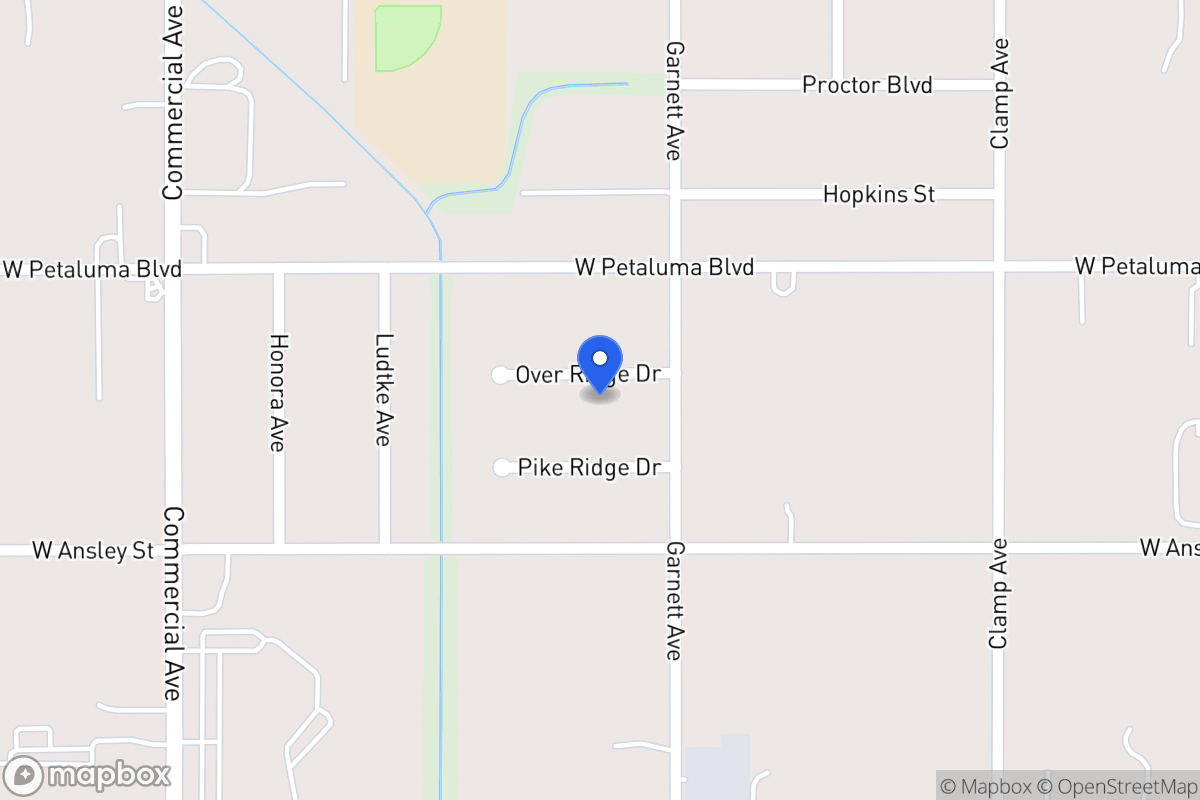 Map of 514  Overridge Dr