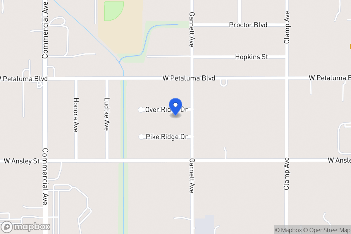 Map of 510  Overridge Dr