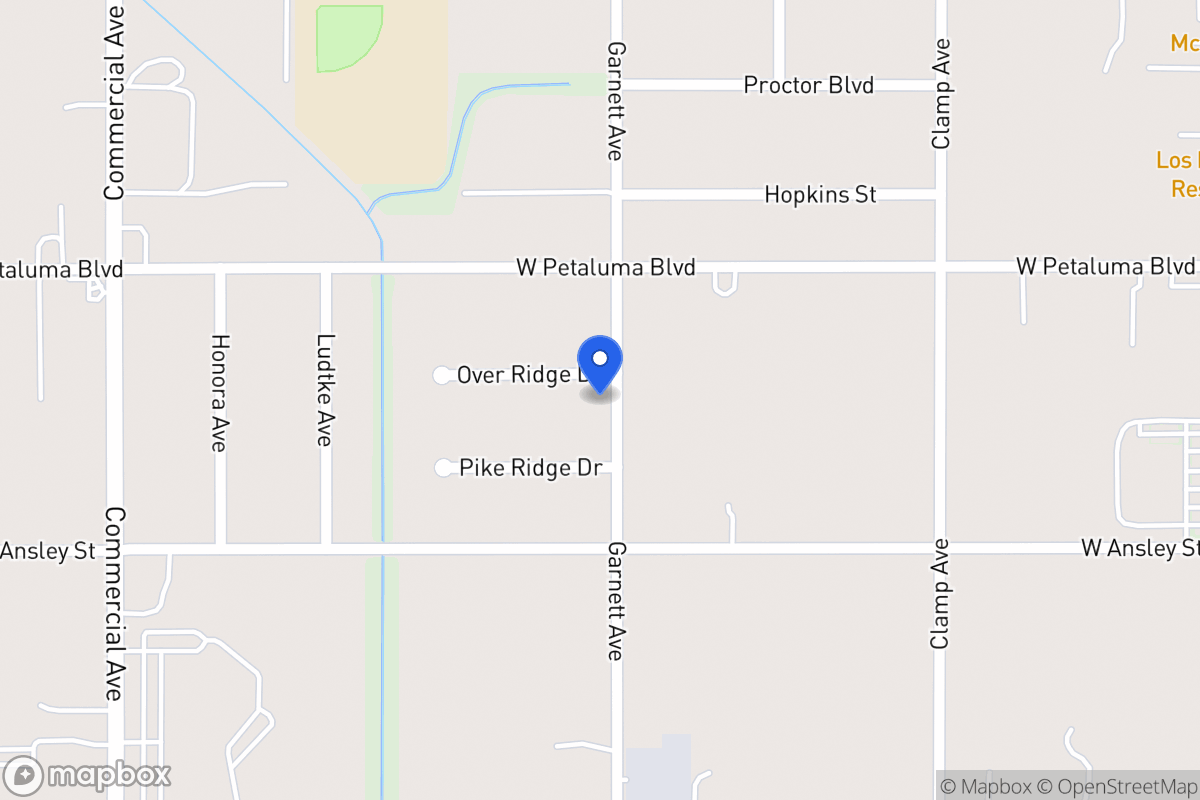 Map of 502  Overridge Dr