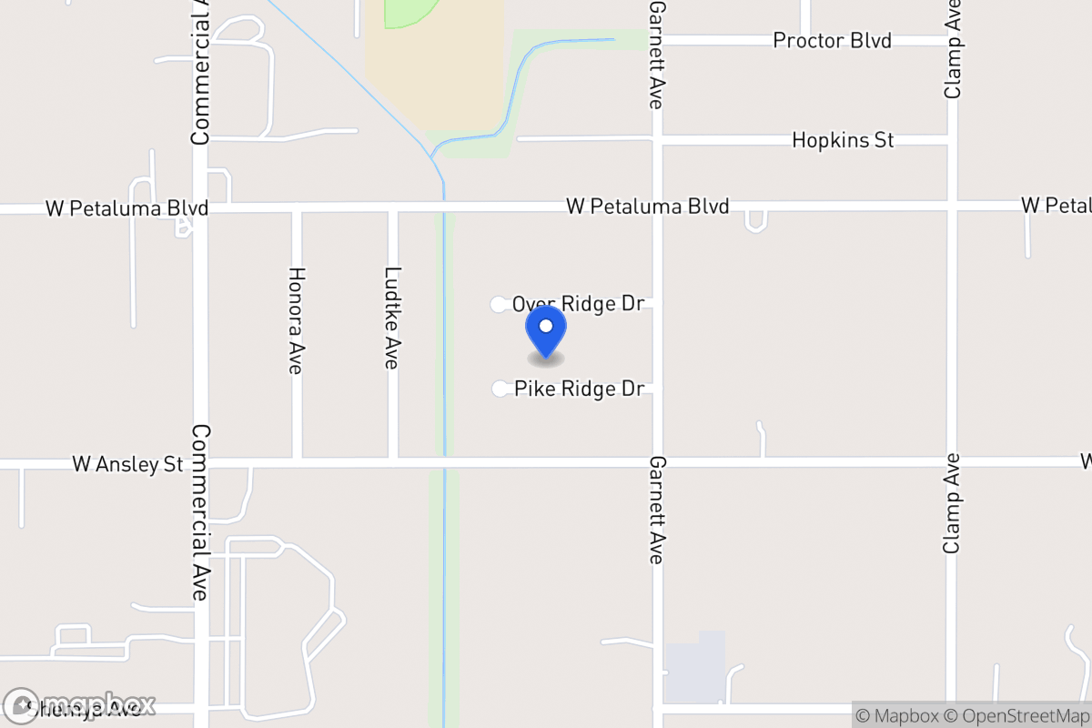 Map of 603  Pike Ridge Dr