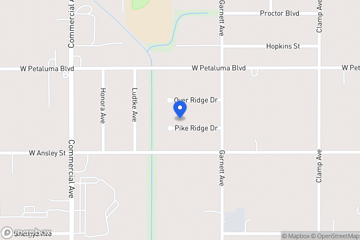 Map of 607  Pike Ridge Dr