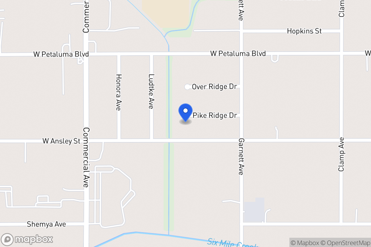 Map of 614  Pike Ridge Dr
