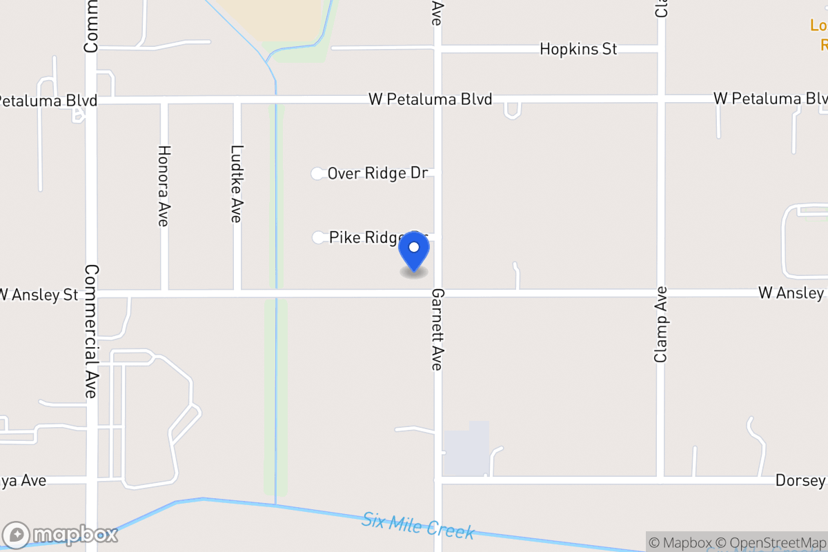 Map of 307 W Ansley St