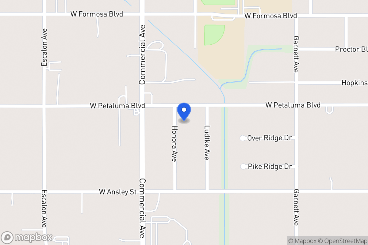 Map of 8510  Honora Ave