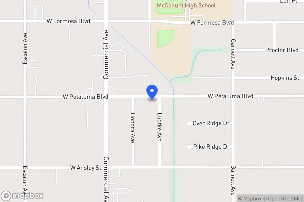 Map of 8503  Ludtke Ave