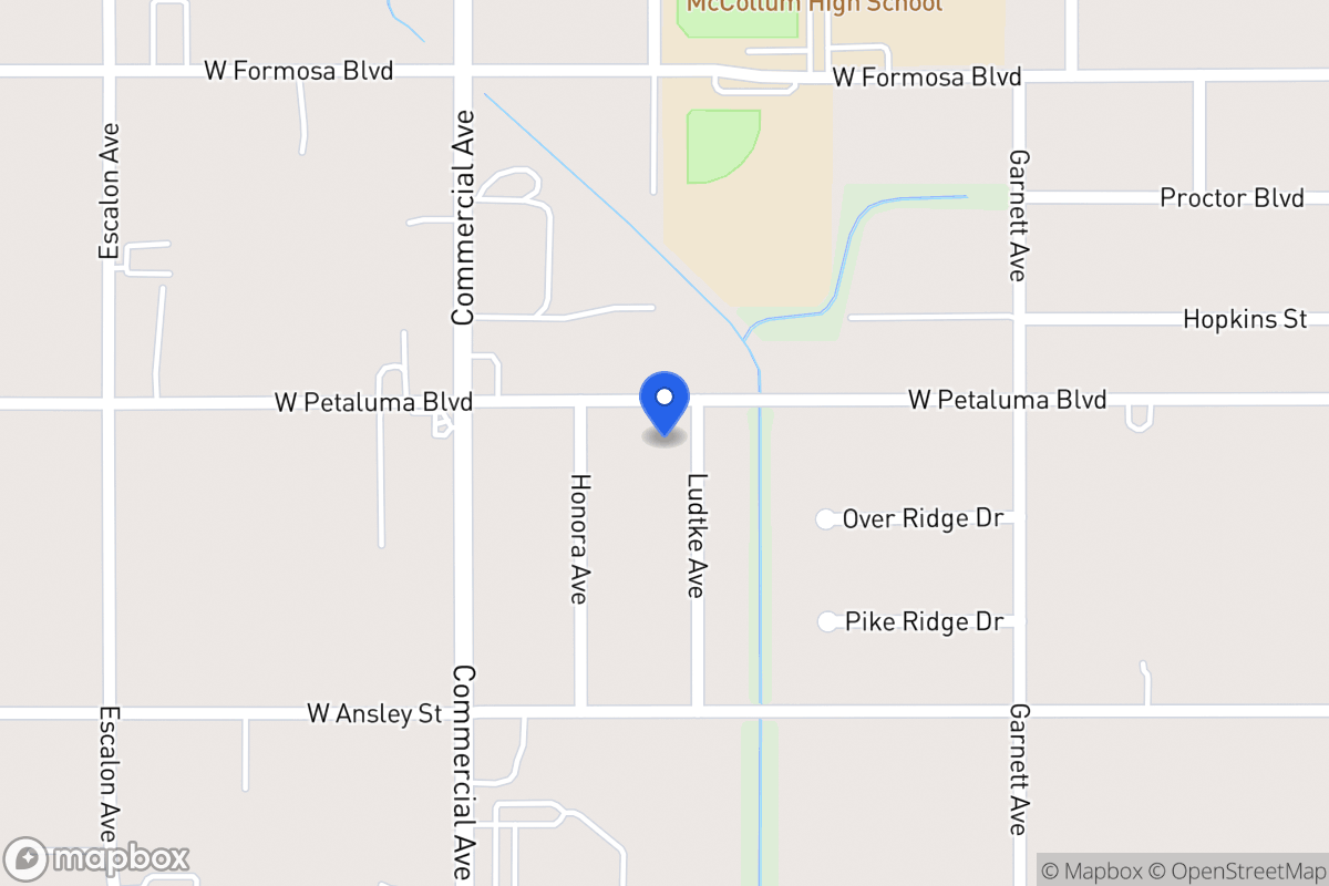 Map of 8507  Ludtke Ave