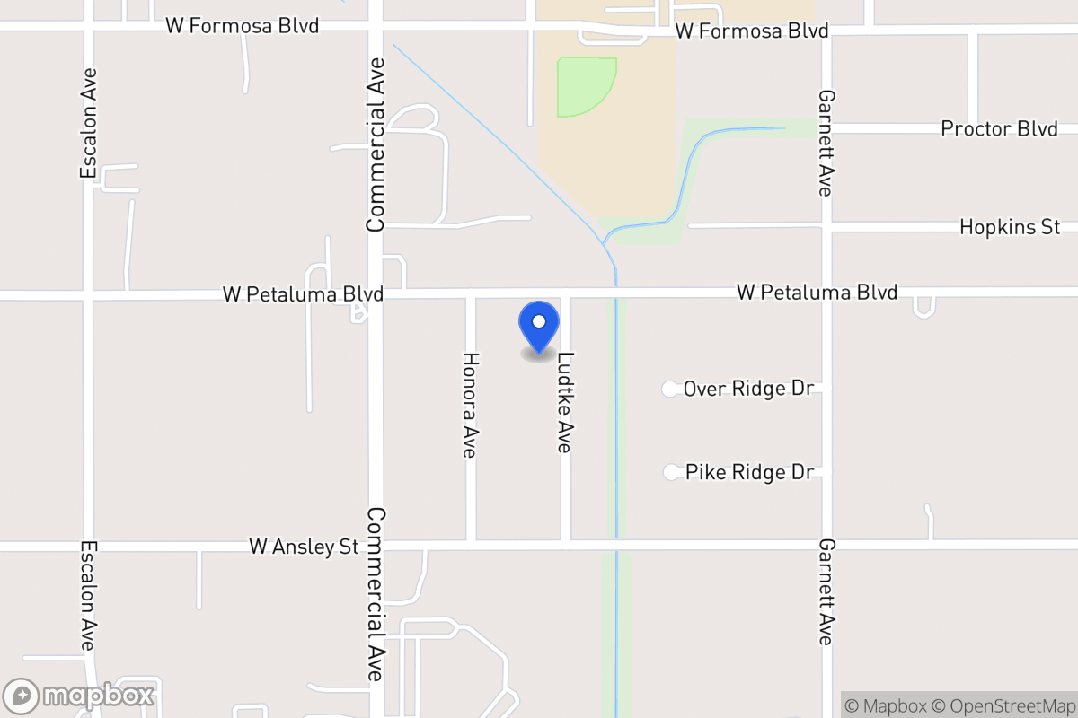 Map of 8515  Ludtke Ave