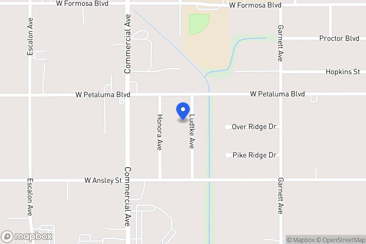 Map of 8603  Ludtke Ave