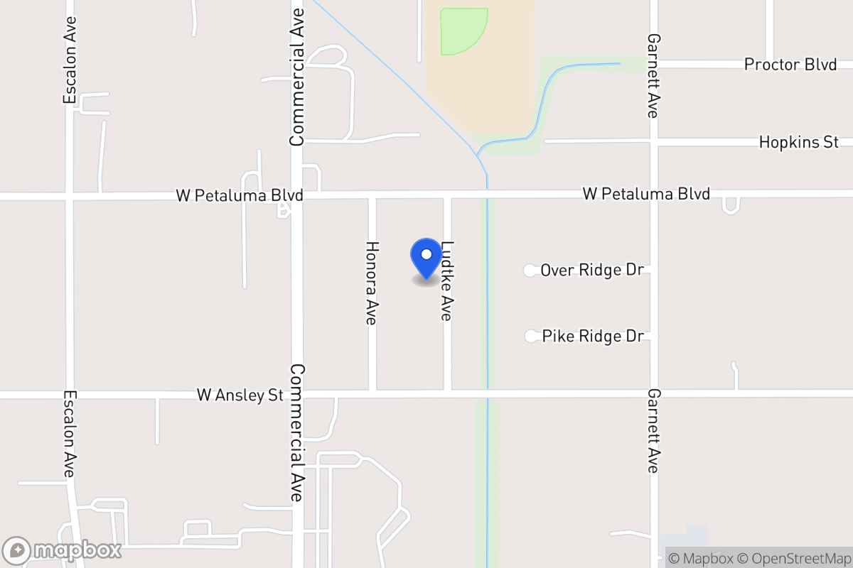 Map of 8611  Ludtke Ave