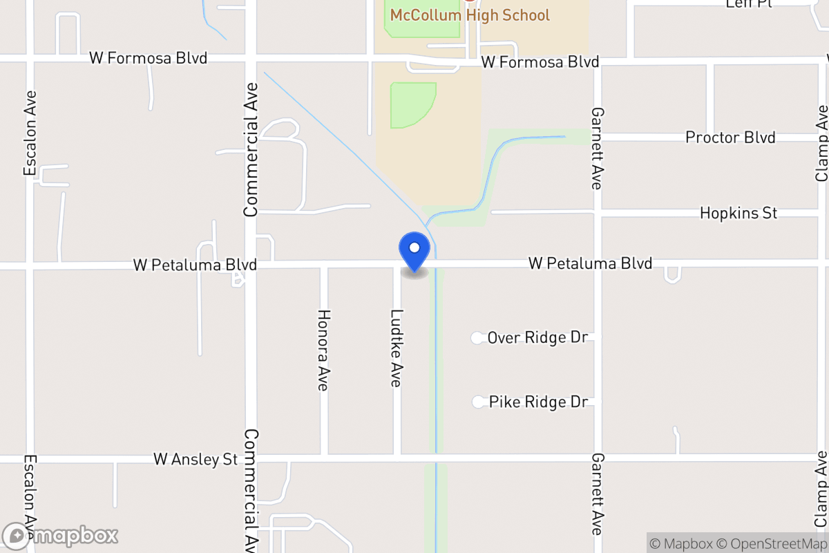 Map of 8502  Ludtke Ave
