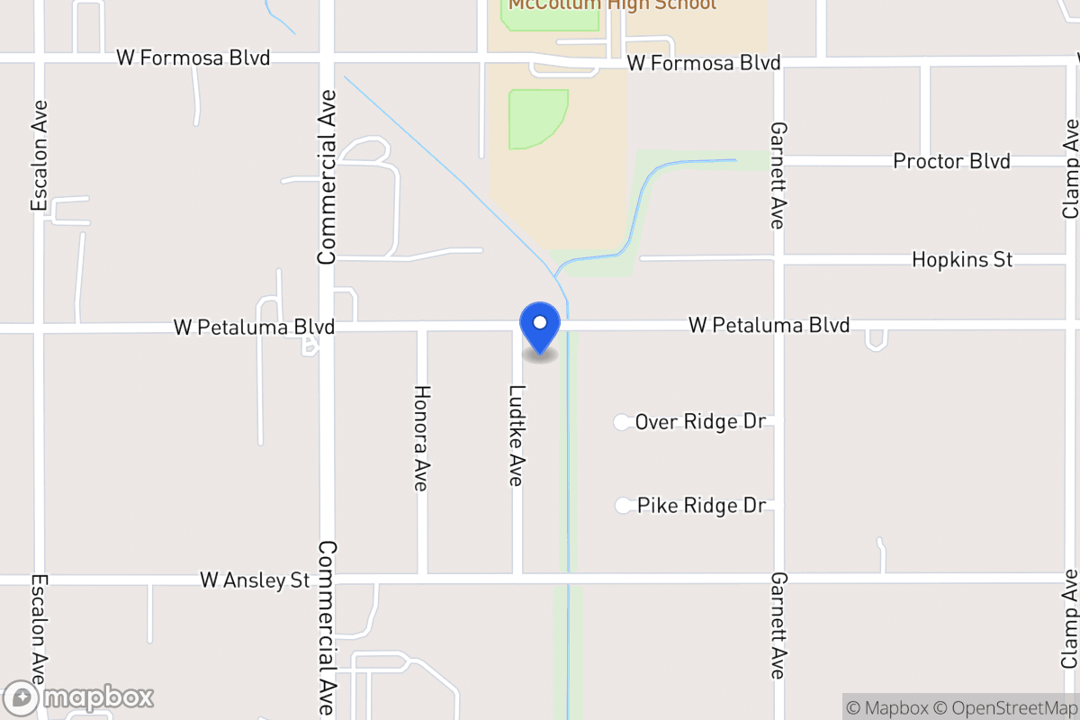 Map of 8506  Ludtke Ave