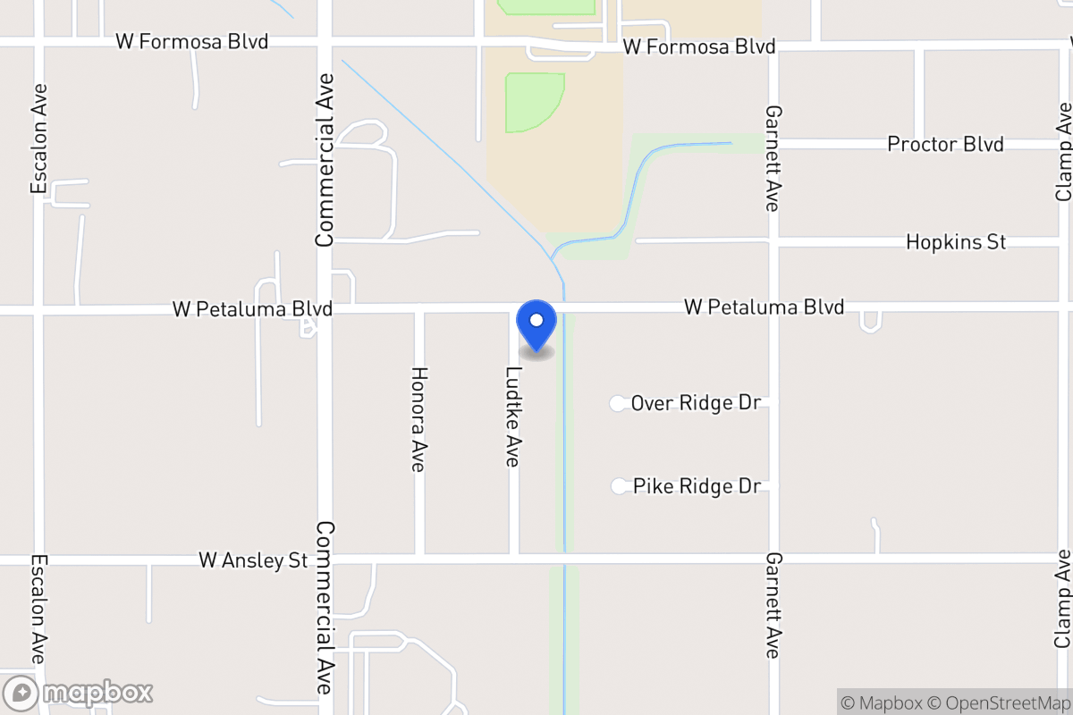Map of 8510  Ludtke Ave