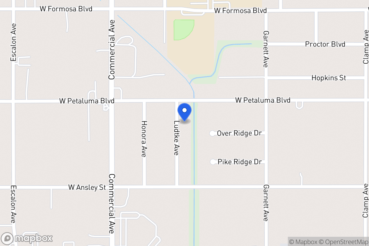 Map of 8514  Ludtke Ave