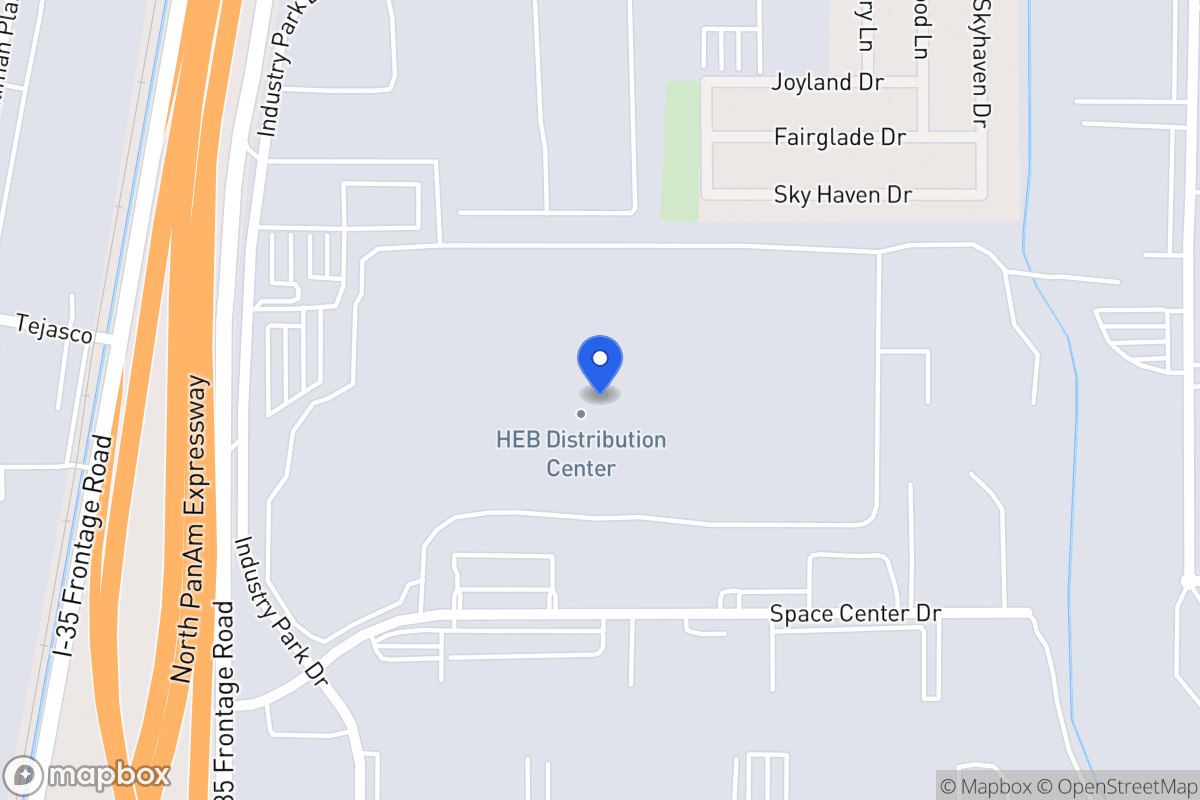 Map of 4710 N Interstate 35