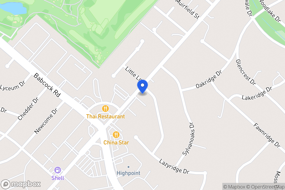 Map of 4127  Shady Oak St
