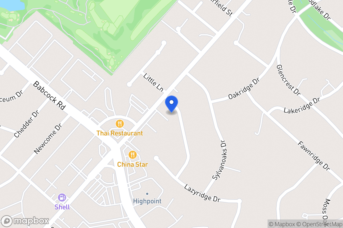 Map of 4121  Shady Oak St