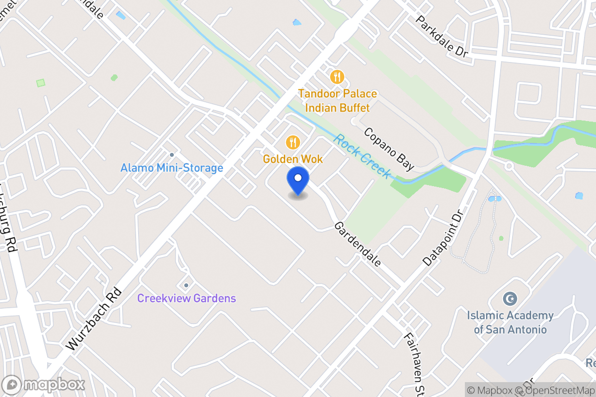 Map of 4205  Gardendale St