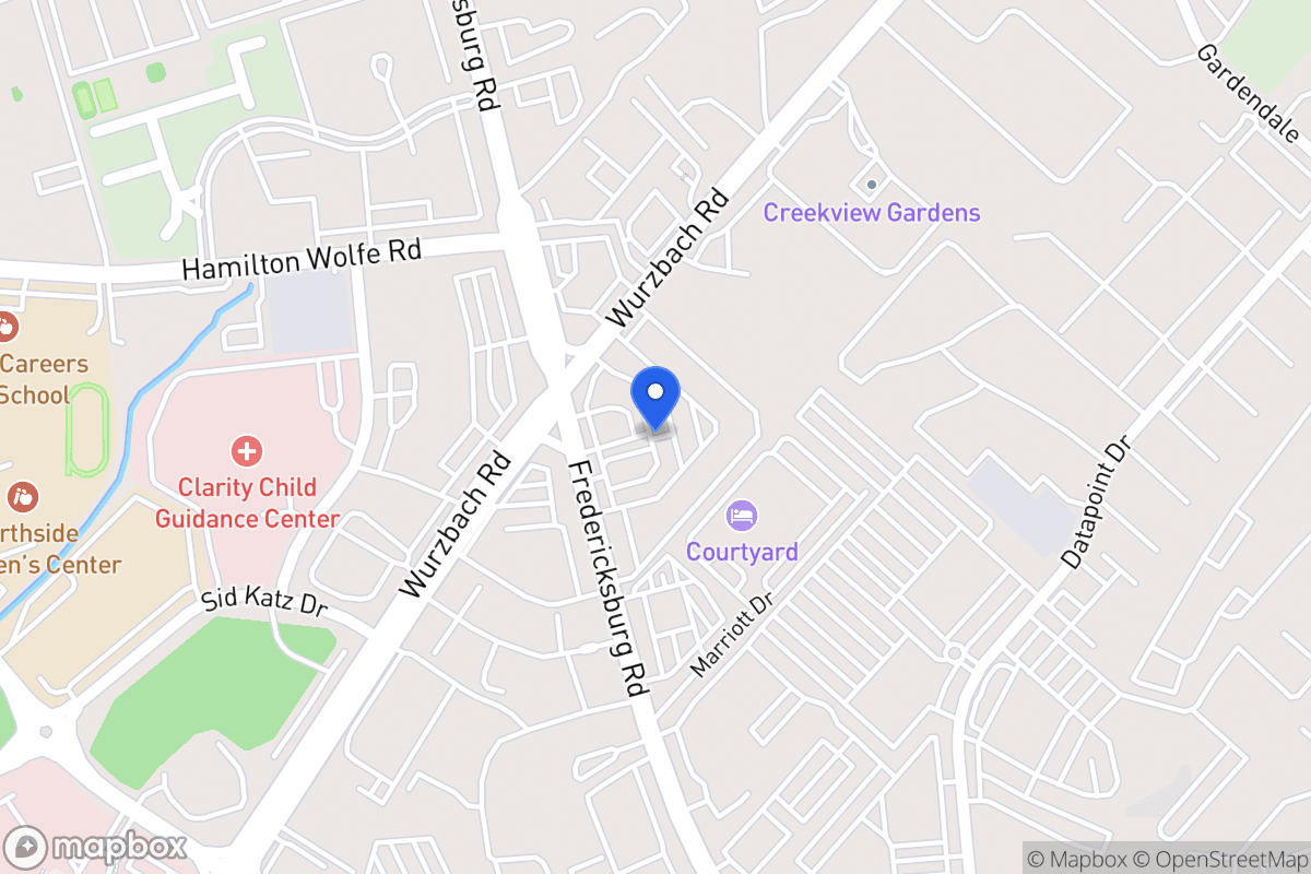 Map of 8516  Fredericksburg Rd