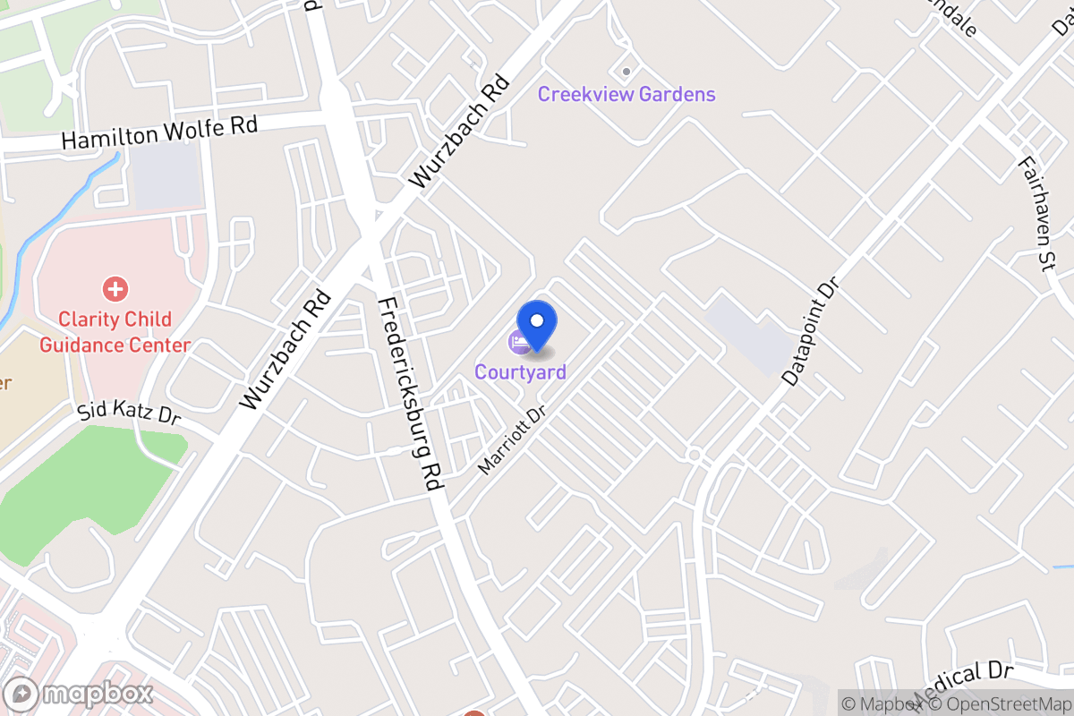 Map of 8585  Marriott Dr