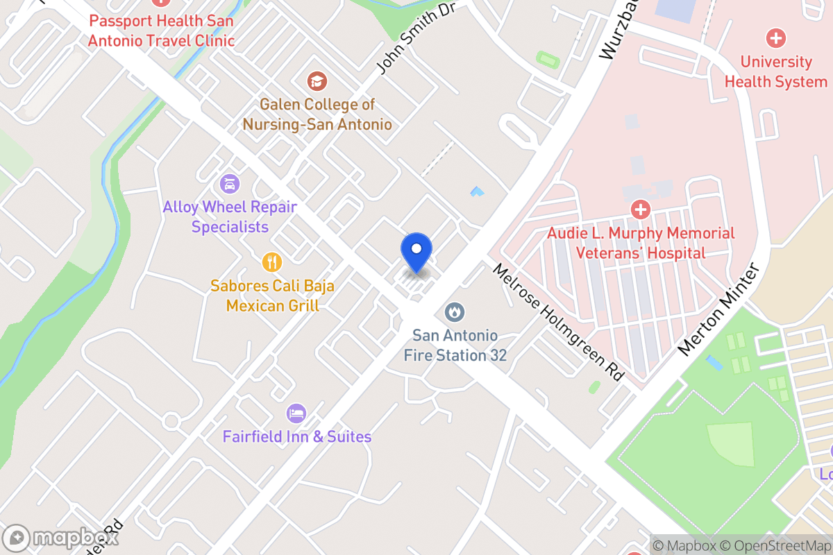 Map of 2311  Babcock Rd