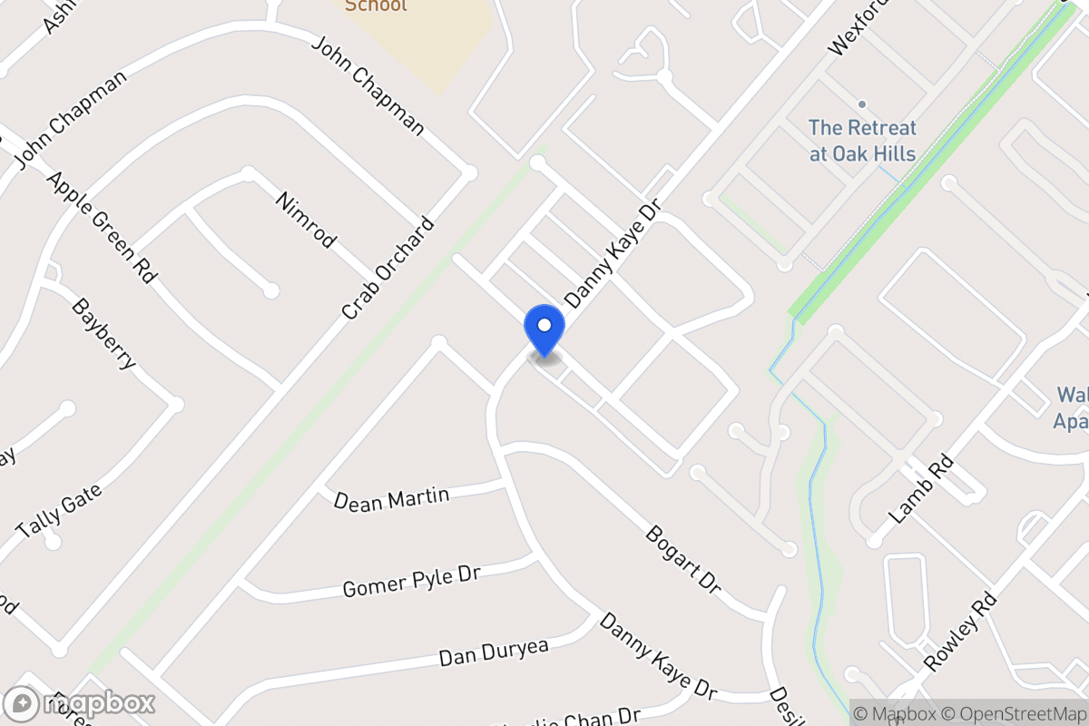 Map of 5901  Danny Kaye Dr