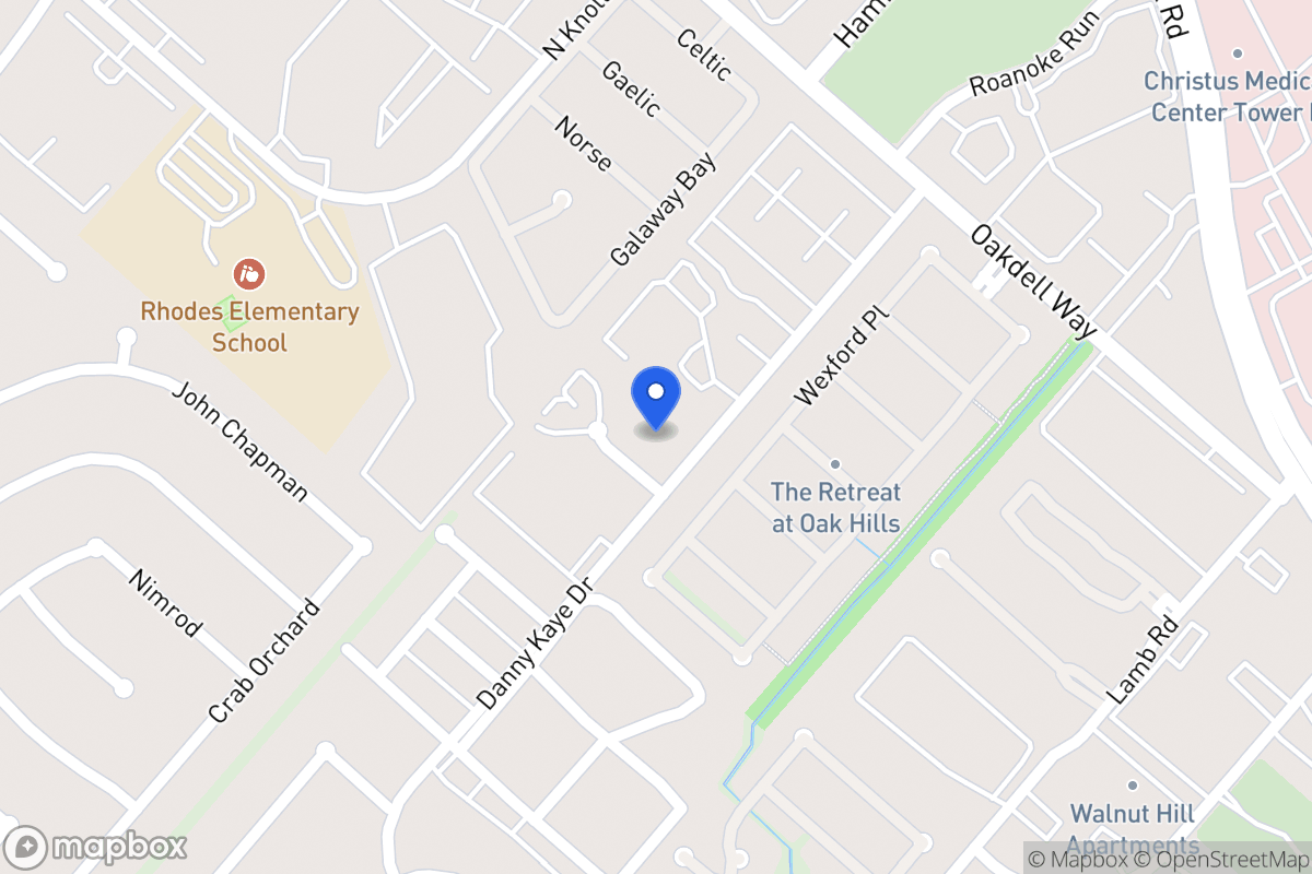 Map of 5954  Danny Kaye Dr