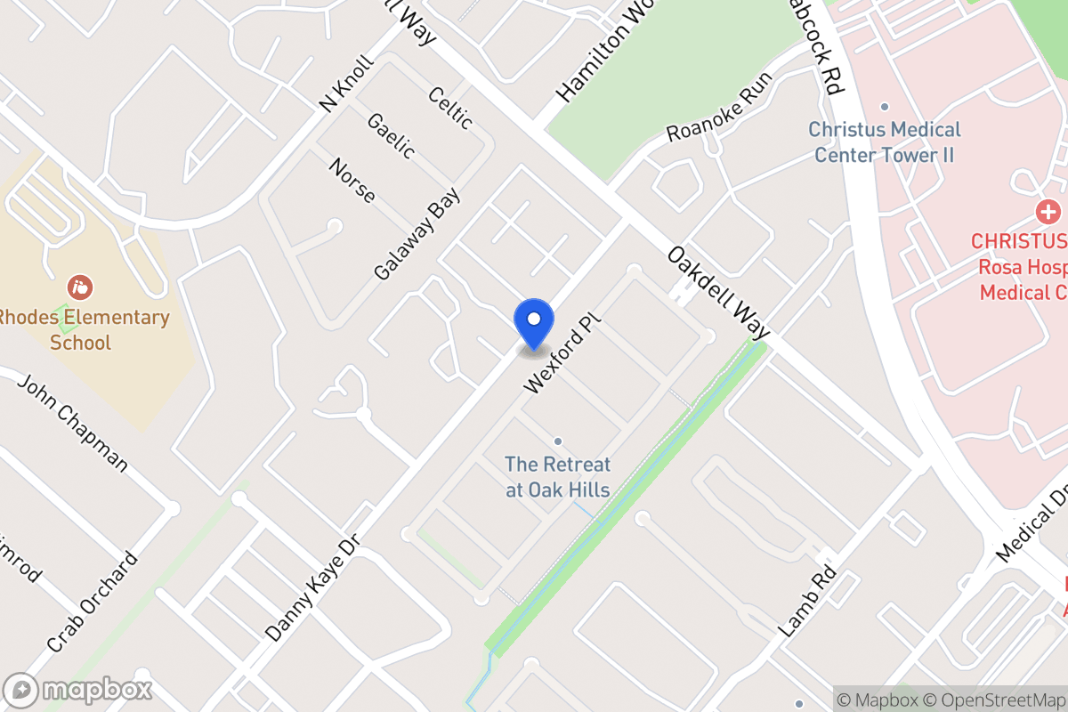 Map of 6023  Wexford Pl