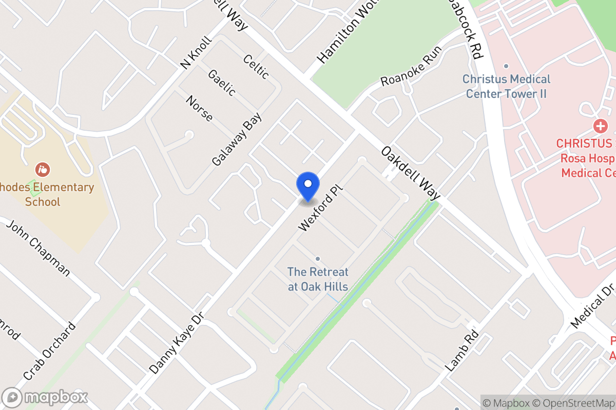 Map of 6107  Wexford Pl