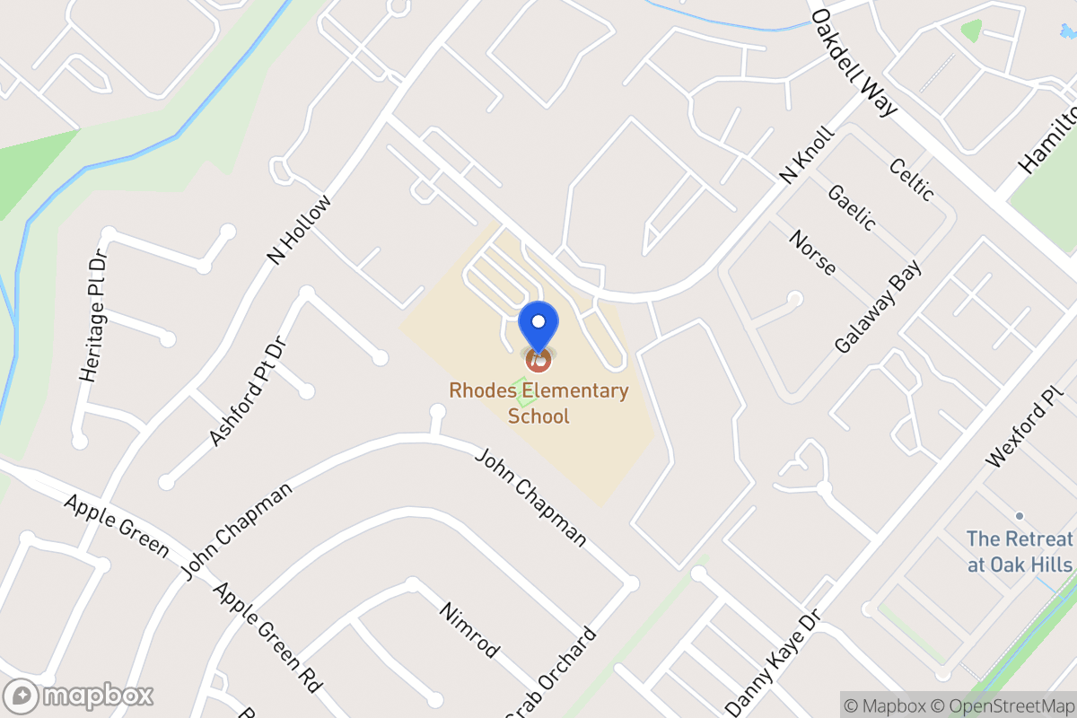 Map of 5714 N Knoll