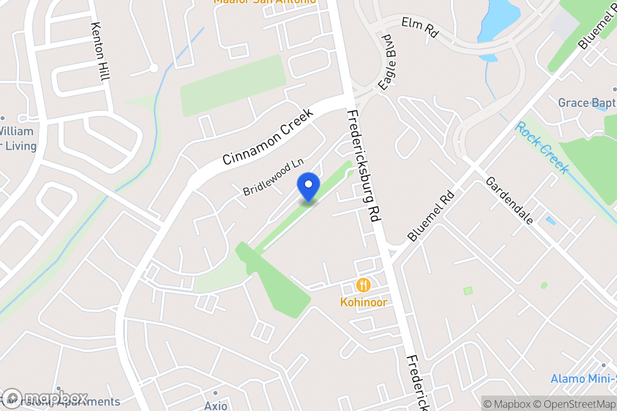 Map of 9517  Fredericksburg Rd