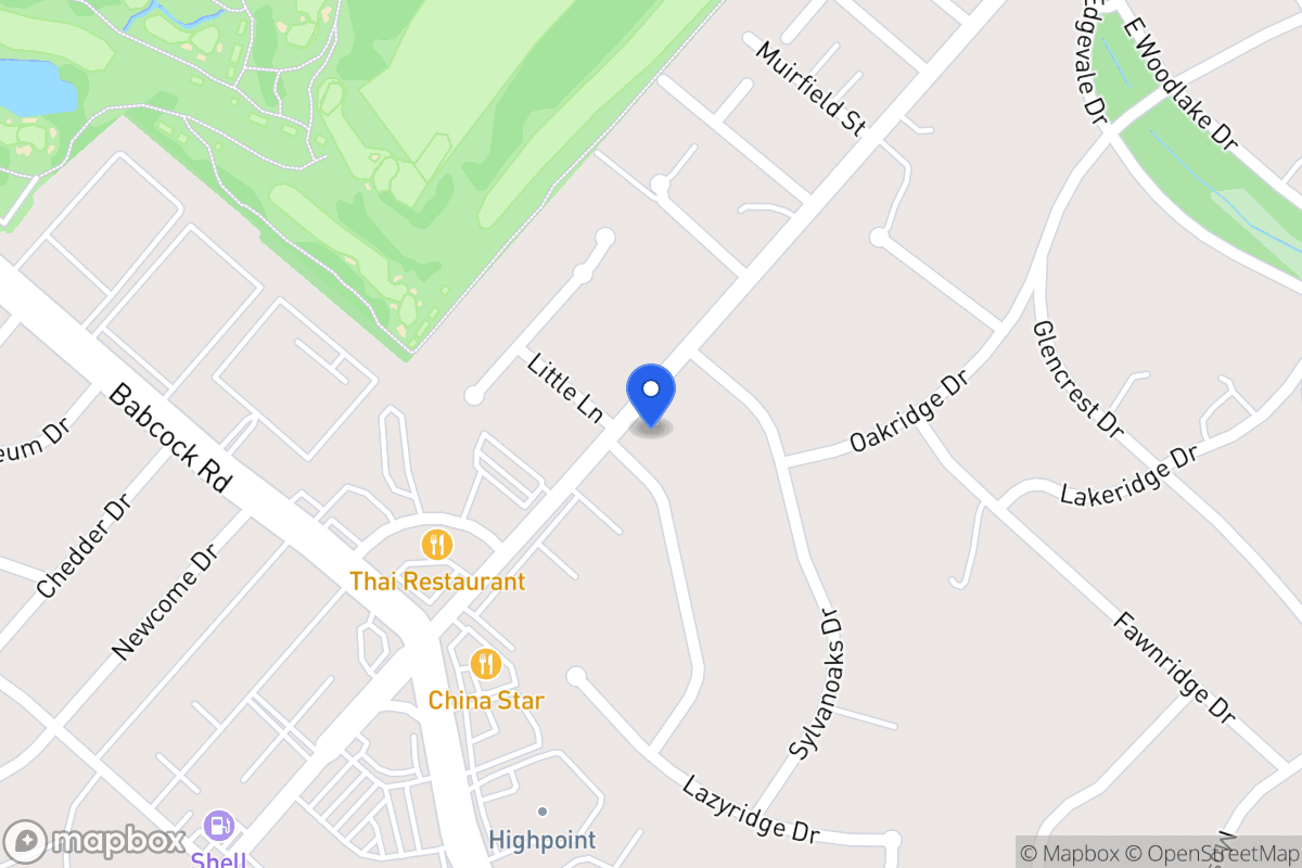 Map of 4126  Shady Oak St