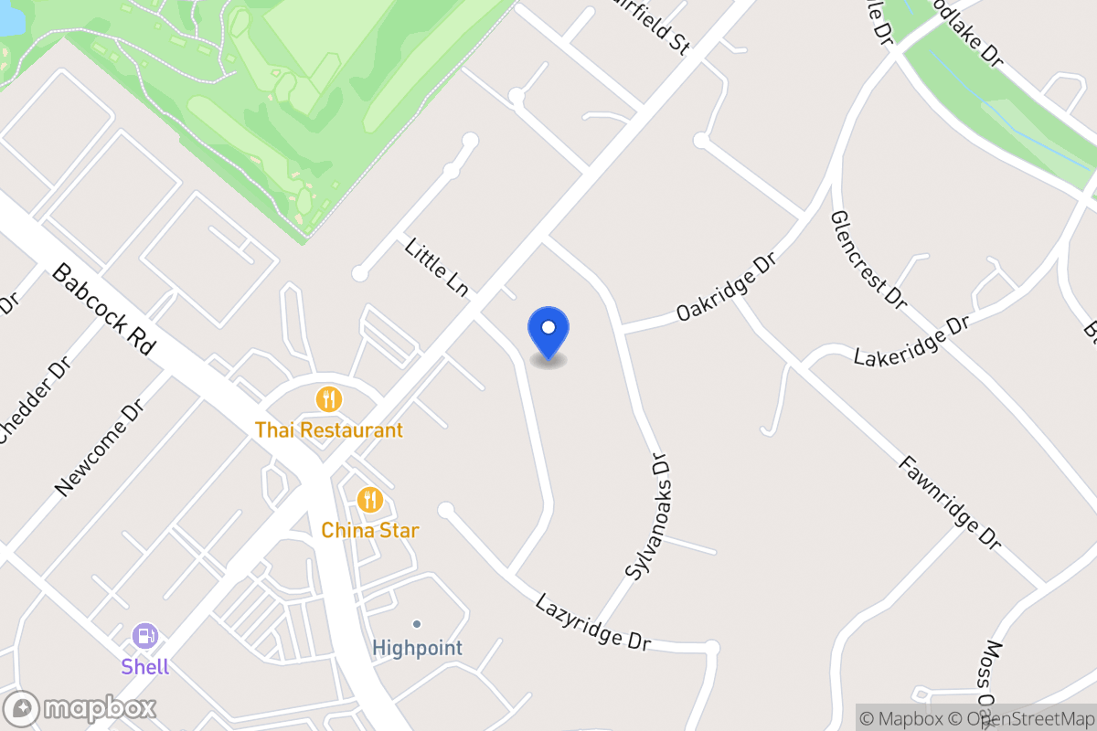 Map of 4118  Shady Oak St