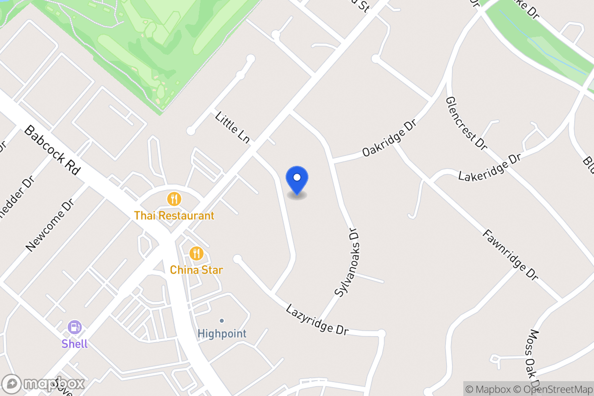 Map of 4114  Shady Oak St