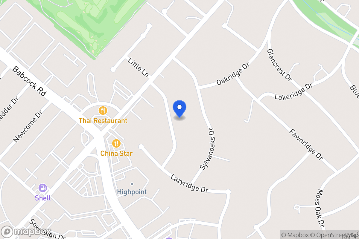 Map of 4110  Shady Oak St