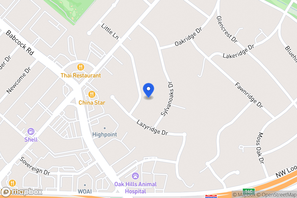 Map of 4006  Shady Oak St