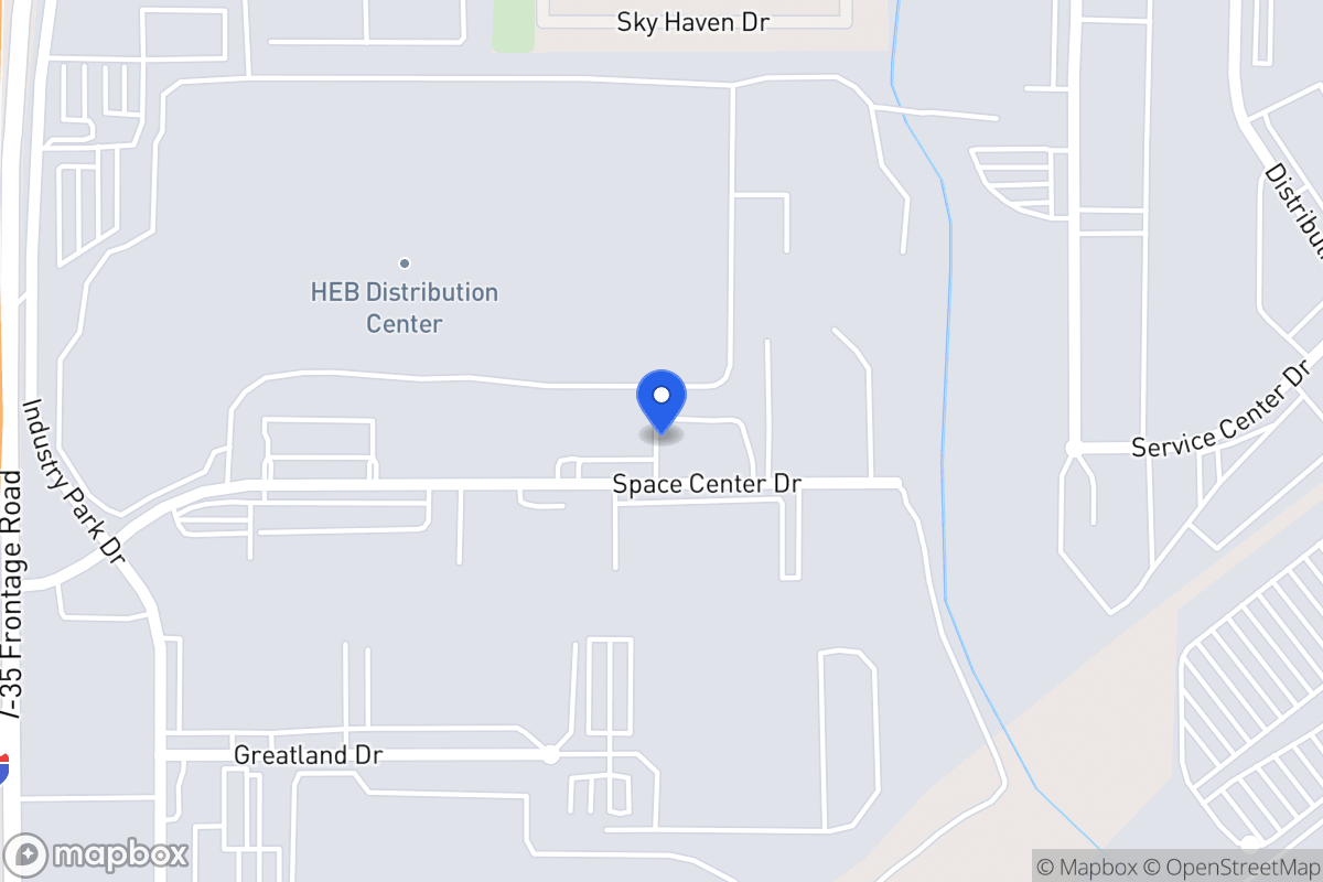 Map of 5009  Space Center Dr