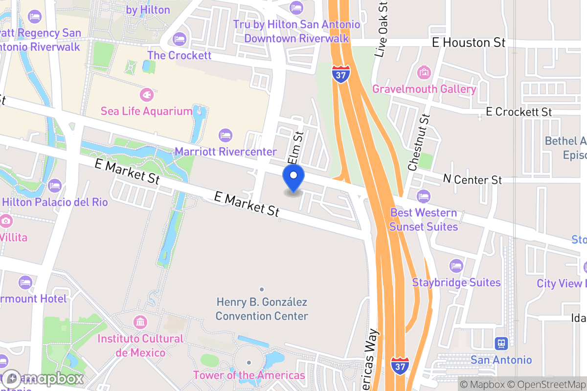 Map of 900  Commerce Plaza Bldg
