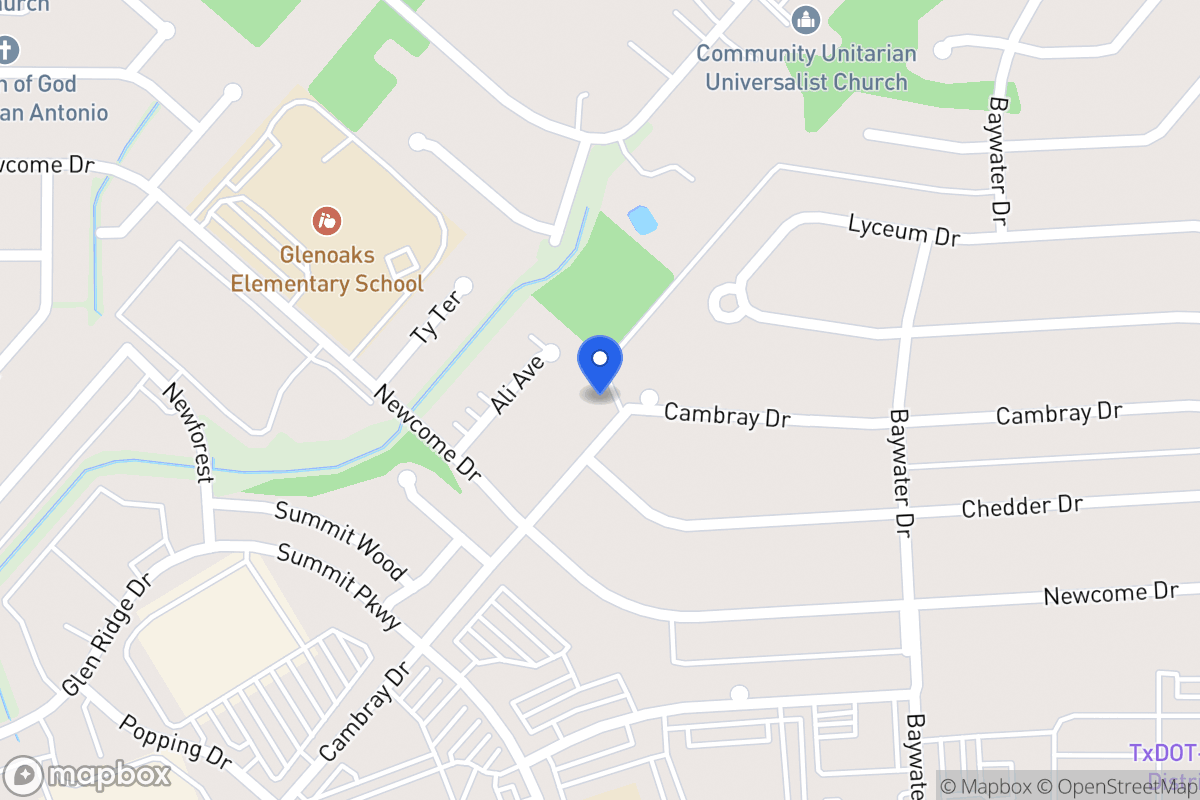 Map of 4923  Cambray Dr