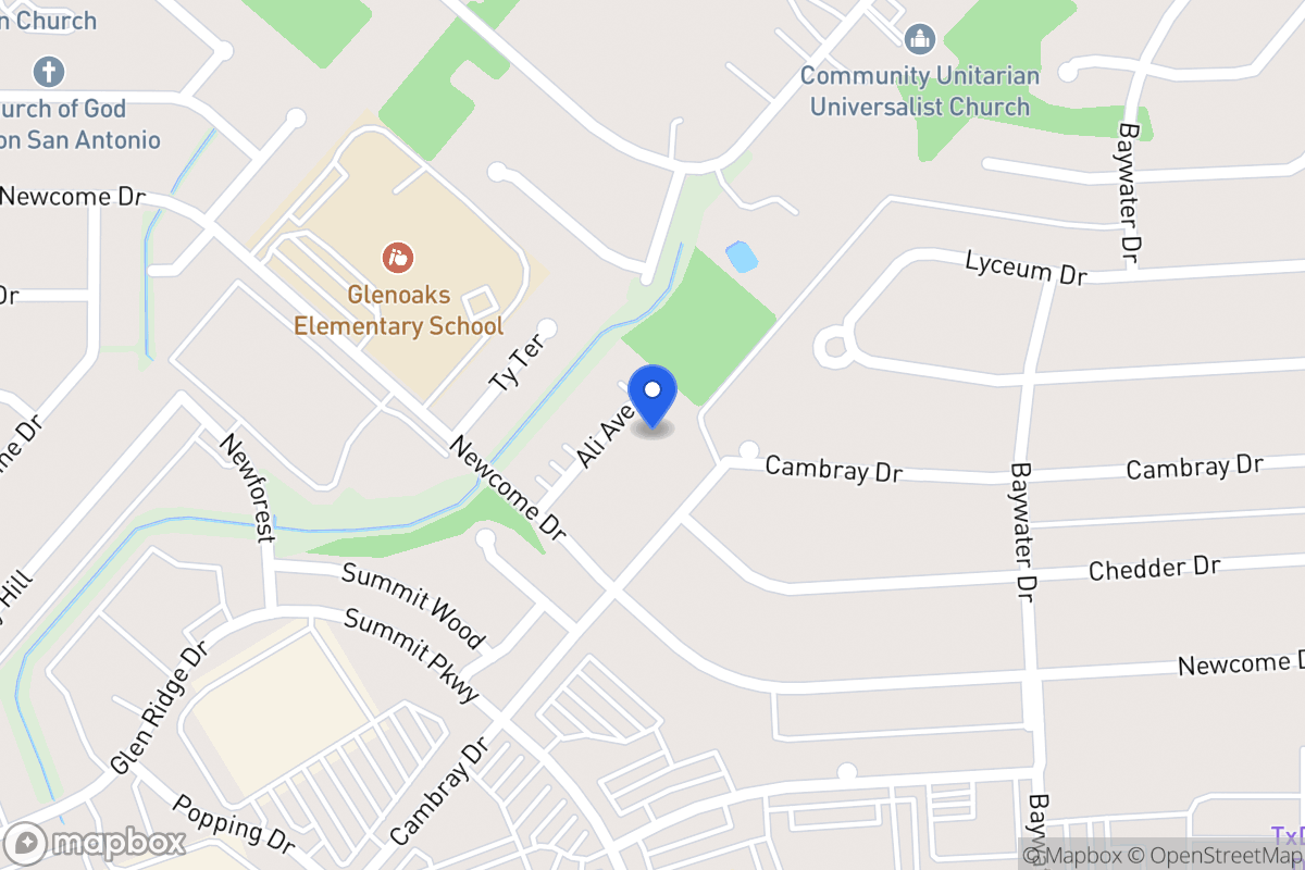 Map of 4906  Ali Ave
