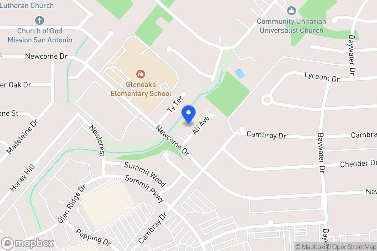 Map of 4923  Ali Ave